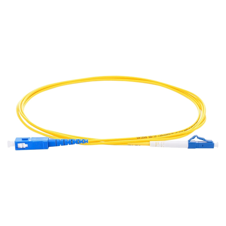 Ponticello in fibra ottica monomodale single-core LC-SC, lunghezza: 3 m, Single Mode Ponticello in fibra ottica monomodale single-core LC-SC, lunghezza: 3 m, Single Mode